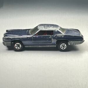 Vintage Topper Johnny Lightning Custom Purple Eldorado Car Red Interior 1969